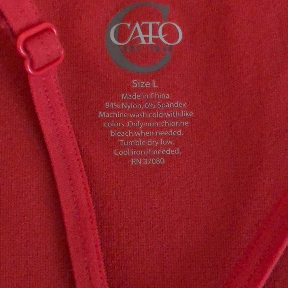Cato’s Orange Cami! - Picture 4 of 4